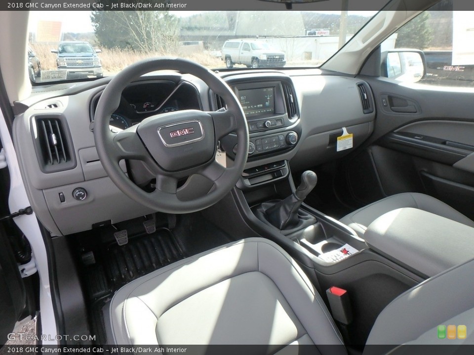 Jet Black/Dark Ash Interior Photo for the 2018 GMC Canyon Extended Cab #125839895