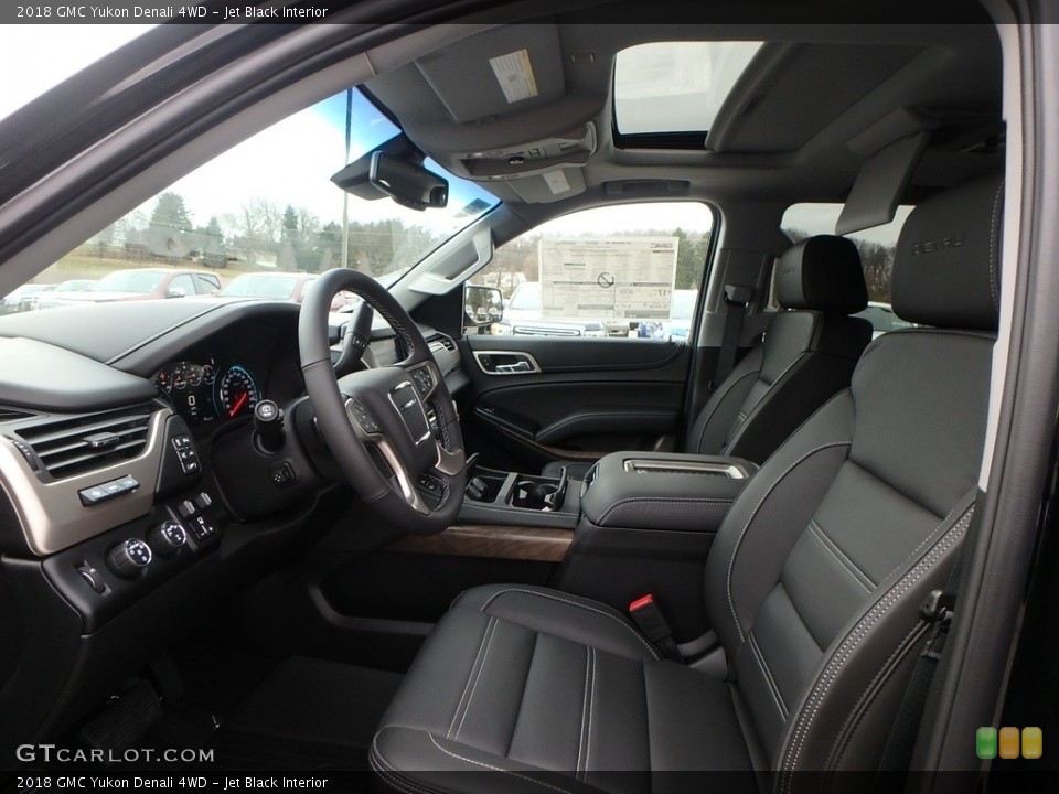 Jet Black Interior Photo for the 2018 GMC Yukon Denali 4WD #125840387