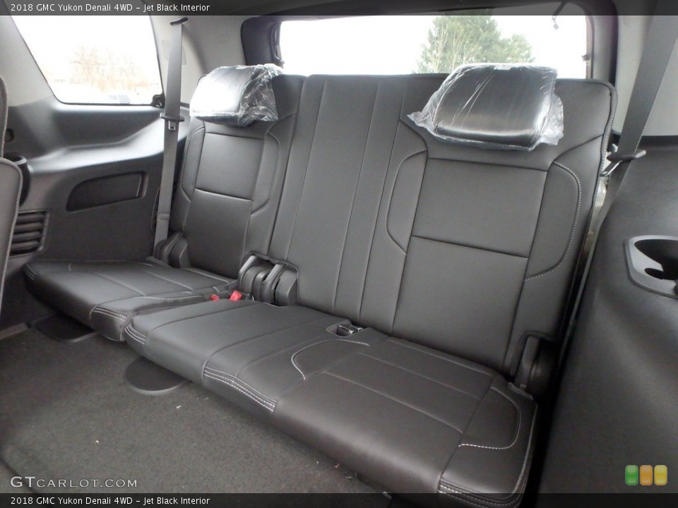 Jet Black Interior Rear Seat for the 2018 GMC Yukon Denali 4WD #125840444