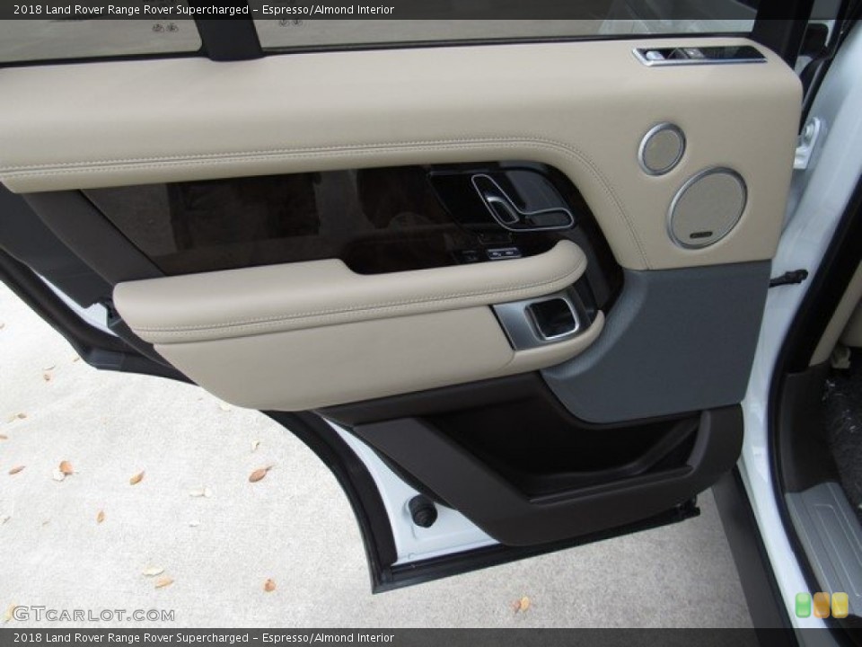 Espresso/Almond Interior Door Panel for the 2018 Land Rover Range Rover Supercharged #125841467