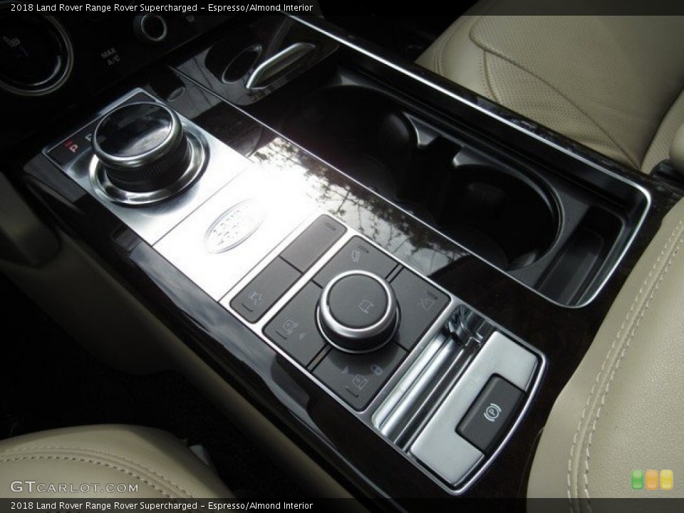 Espresso/Almond Interior Controls for the 2018 Land Rover Range Rover Supercharged #125841737