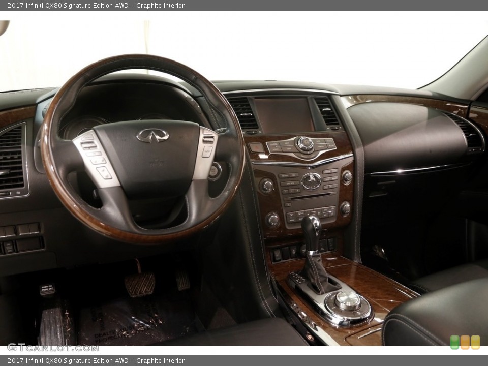 Graphite Interior Dashboard for the 2017 Infiniti QX80 Signature Edition AWD #125847668
