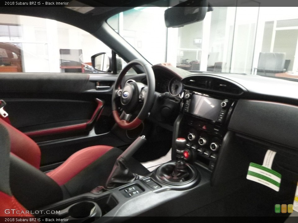 Black Interior Dashboard for the 2018 Subaru BRZ tS #125880697