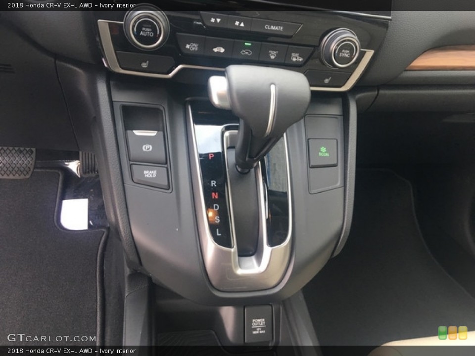 Ivory Interior Transmission for the 2018 Honda CR-V EX-L AWD #125882350