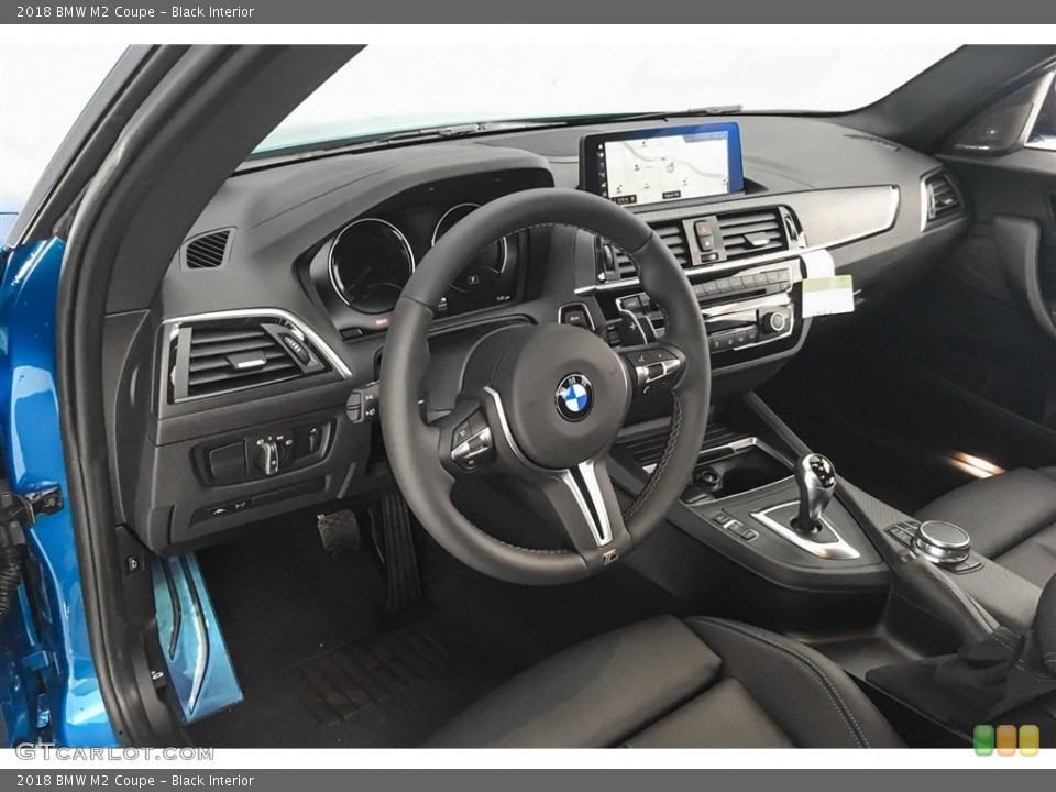 Black Interior Dashboard for the 2018 BMW M2 Coupe #125899836