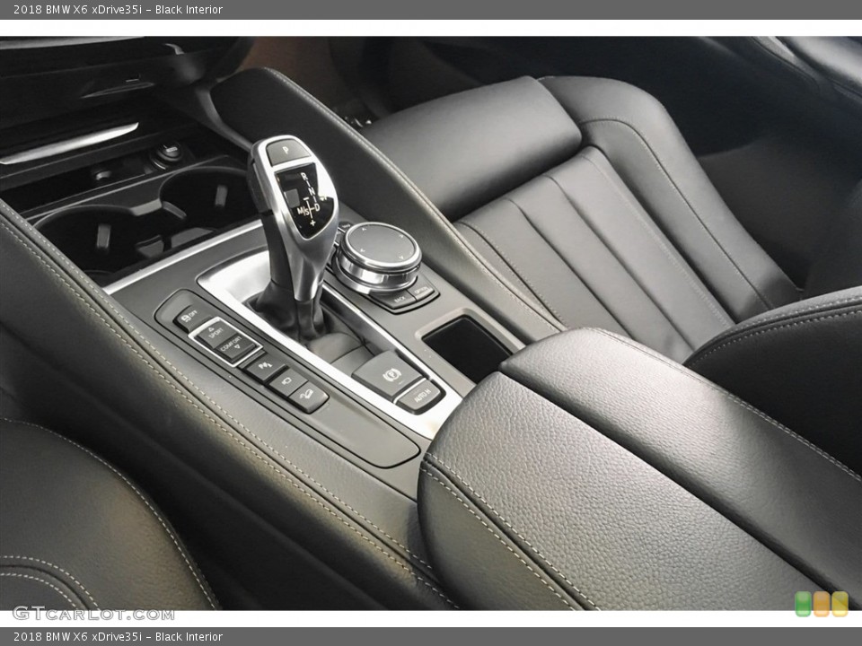Black Interior Transmission for the 2018 BMW X6 xDrive35i #125903219