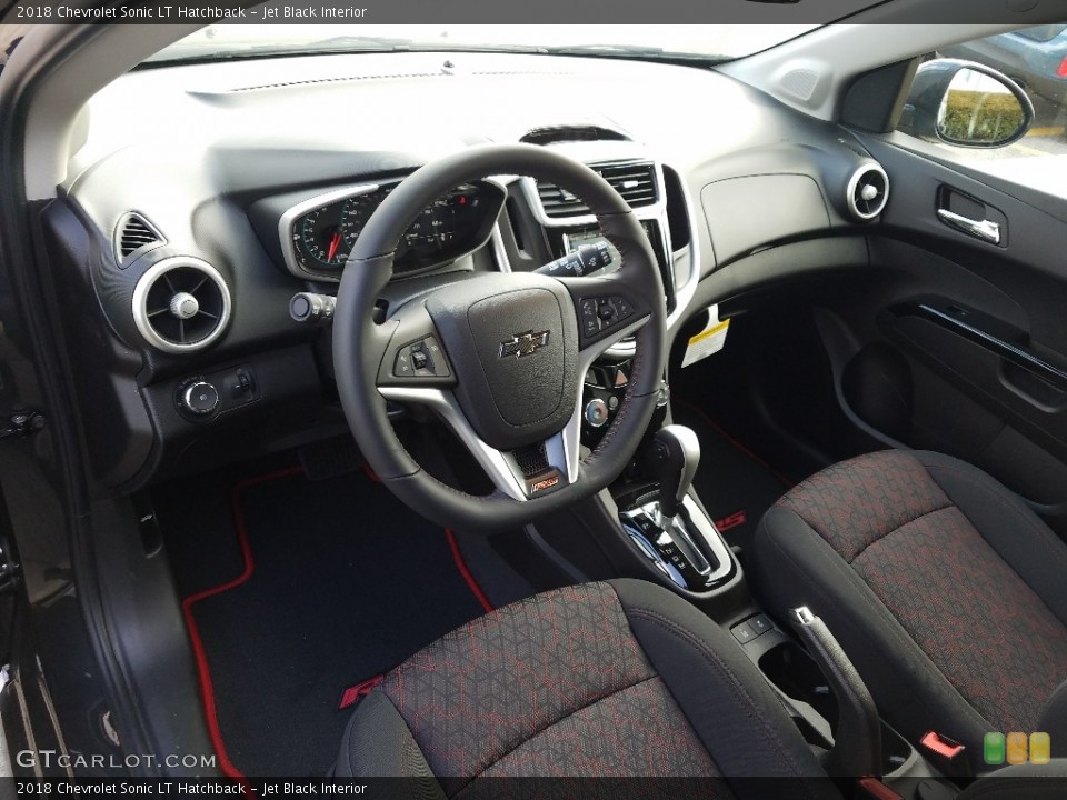 Jet Black Interior Photo for the 2018 Chevrolet Sonic LT Hatchback #125938722