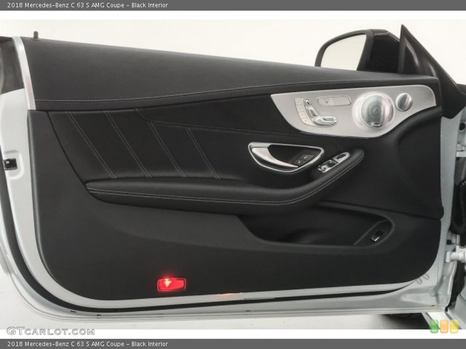 Black Interior Door Panel for the 2018 Mercedes-Benz C 63 S AMG Coupe #125951541