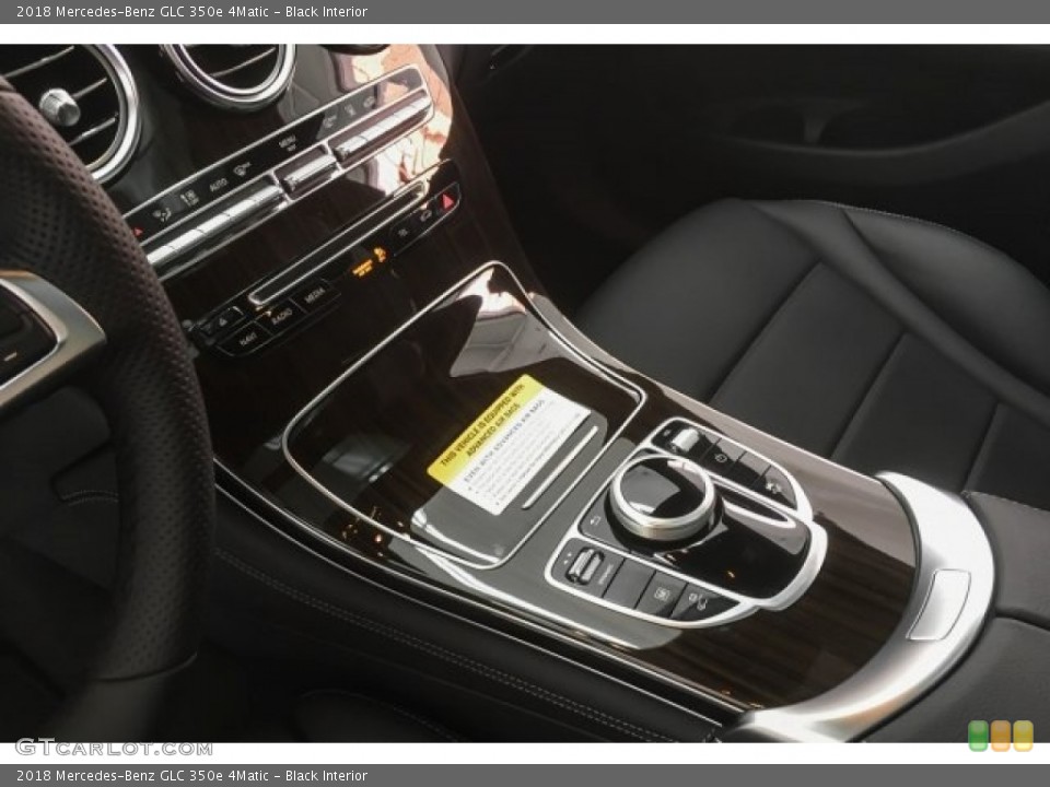 Black Interior Controls for the 2018 Mercedes-Benz GLC 350e 4Matic #125951841