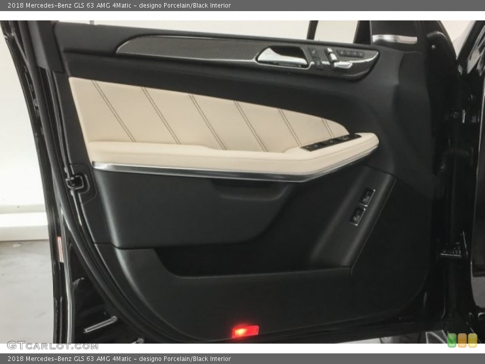 designo Porcelain/Black Interior Door Panel for the 2018 Mercedes-Benz GLS 63 AMG 4Matic #125952837
