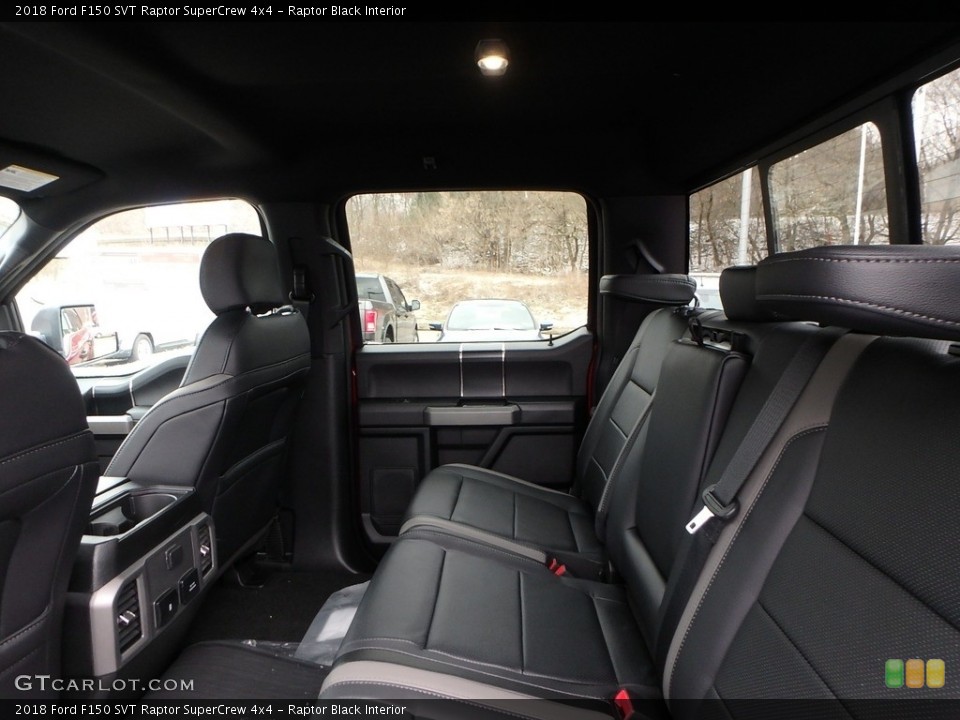 Raptor Black Interior Rear Seat for the 2018 Ford F150 SVT Raptor SuperCrew 4x4 #125954217