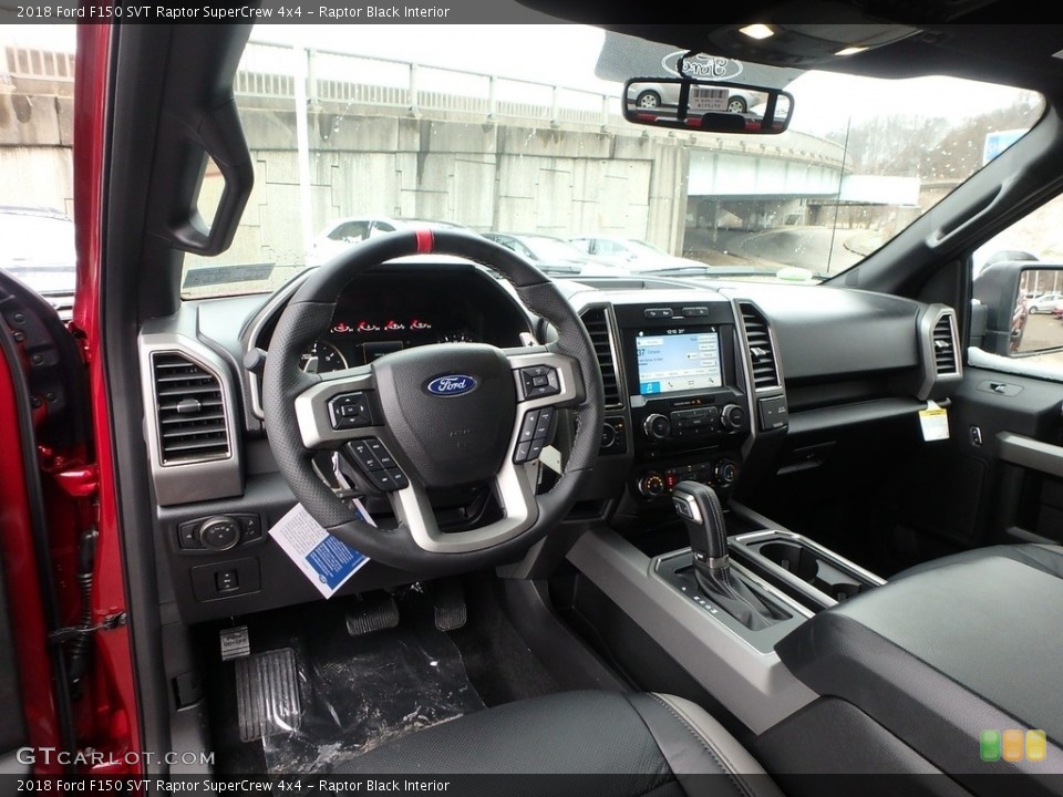 Raptor Black Interior Photo for the 2018 Ford F150 SVT Raptor SuperCrew 4x4 #125954235