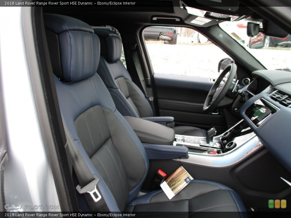 Ebony/Eclipse Interior Photo for the 2018 Land Rover Range Rover Sport HSE Dynamic #125956029