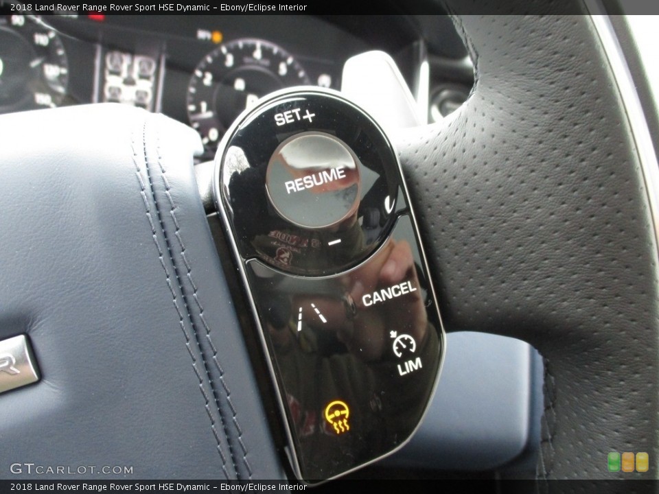 Ebony/Eclipse Interior Controls for the 2018 Land Rover Range Rover Sport HSE Dynamic #125956329
