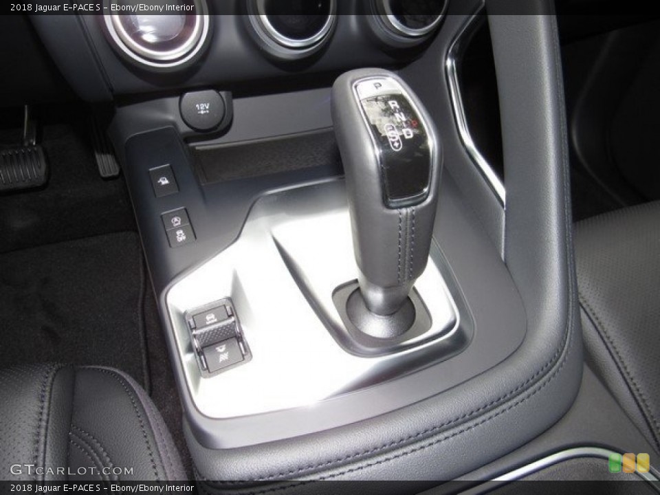 Ebony/Ebony Interior Transmission for the 2018 Jaguar E-PACE S #125959707