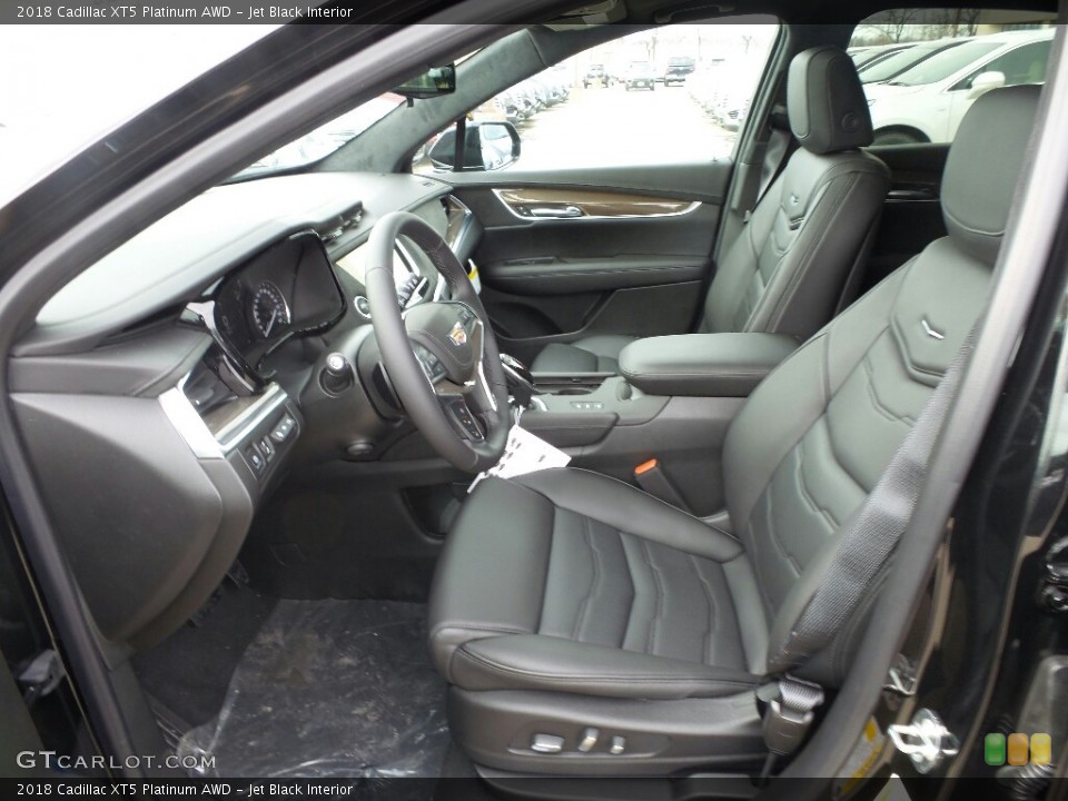 Jet Black Interior Photo for the 2018 Cadillac XT5 Platinum AWD #125962115