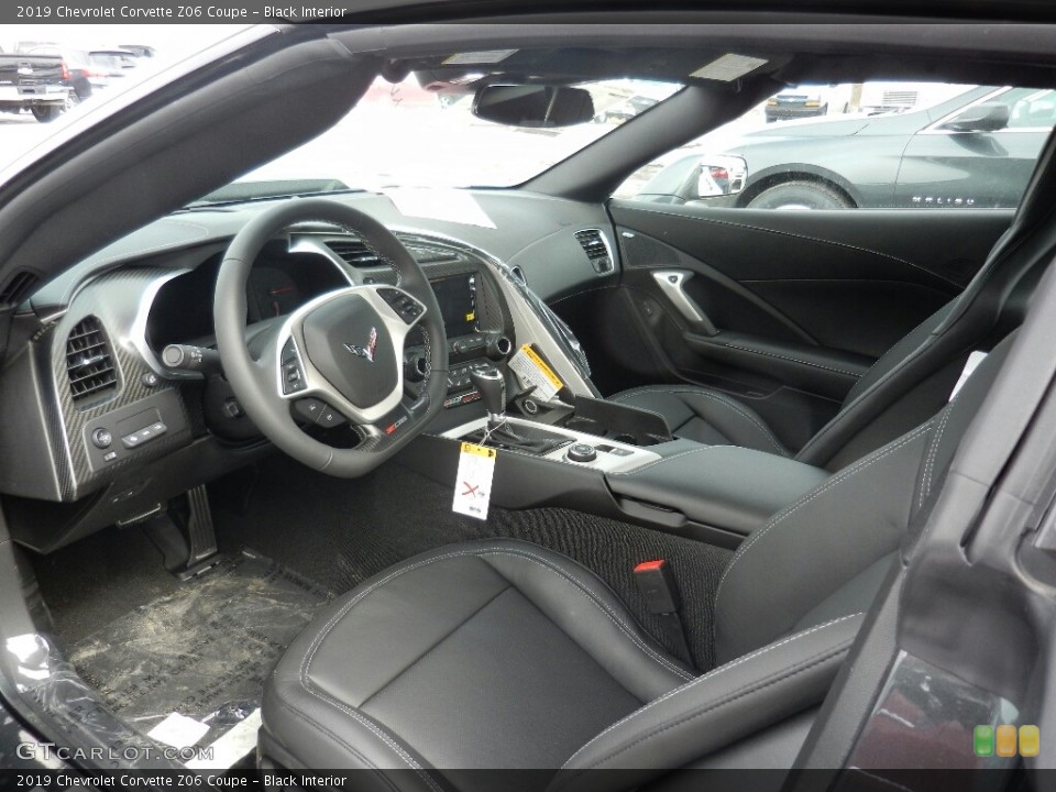 Black Interior Photo for the 2019 Chevrolet Corvette Z06 Coupe #125969492