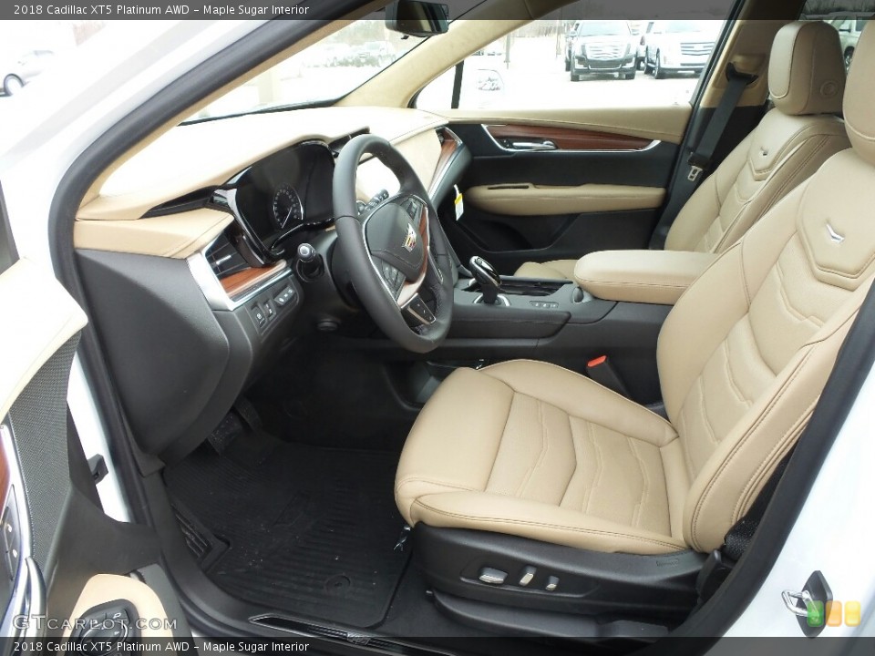 Maple Sugar Interior Photo for the 2018 Cadillac XT5 Platinum AWD #125973611