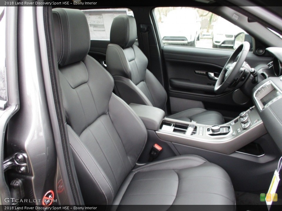 Ebony Interior Front Seat for the 2018 Land Rover Discovery Sport HSE #125983473