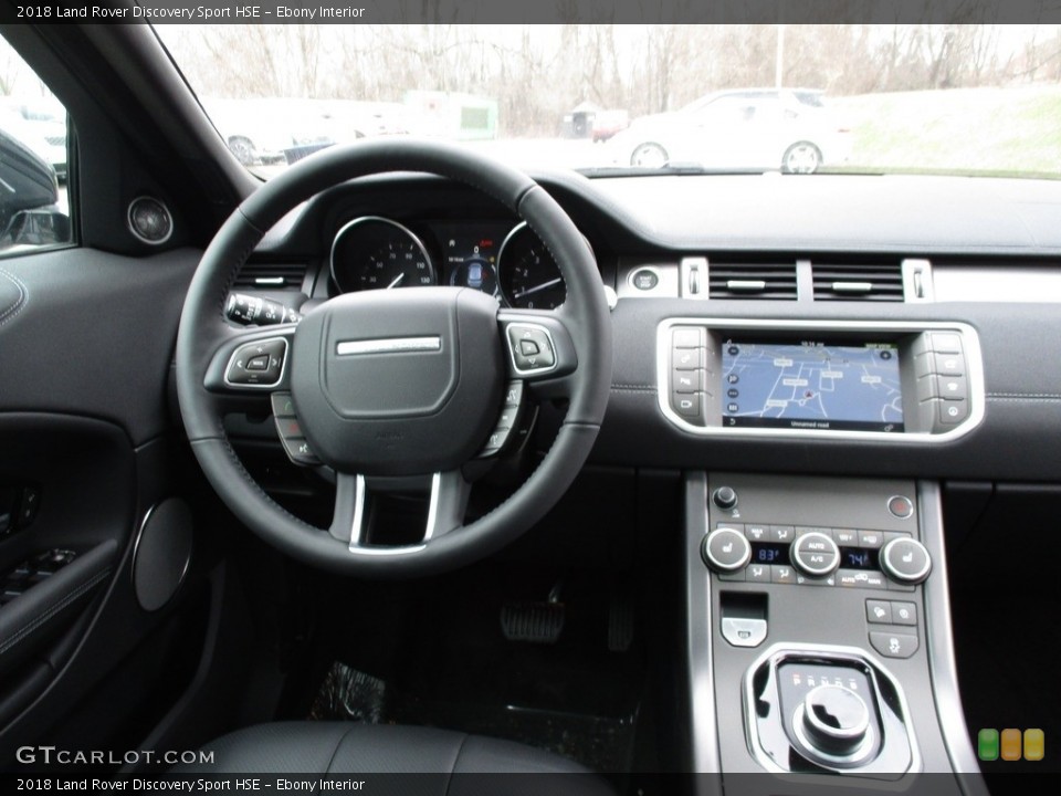 Ebony Interior Dashboard for the 2018 Land Rover Discovery Sport HSE #125983494