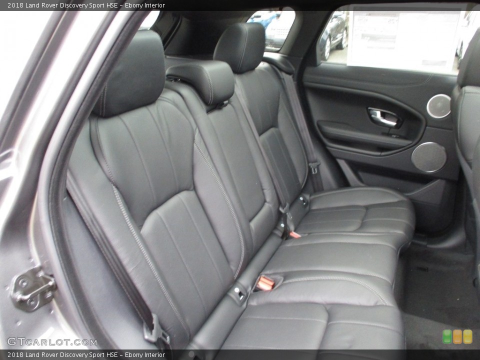 Ebony Interior Rear Seat for the 2018 Land Rover Discovery Sport HSE #125983521