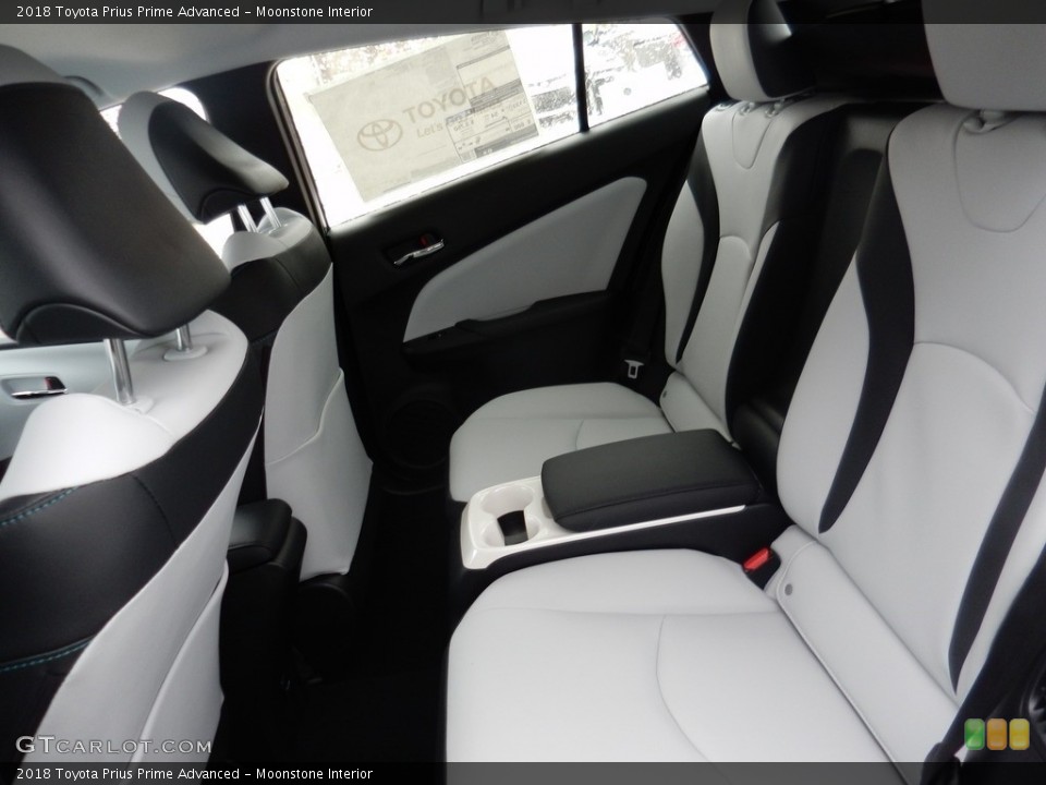 Moonstone Interior Rear Seat for the 2018 Toyota Prius Prime Advanced #126011264