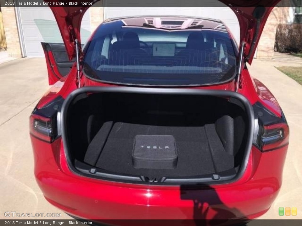 Black Interior Trunk for the 2018 Tesla Model 3 Long Range #126017204