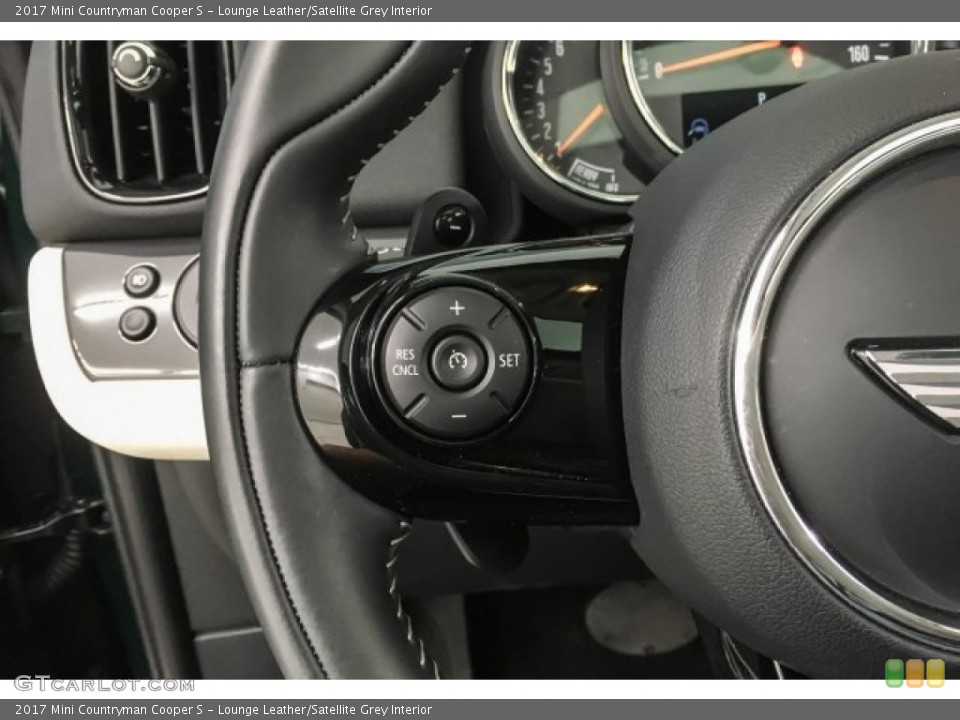 Lounge Leather/Satellite Grey Interior Steering Wheel for the 2017 Mini Countryman Cooper S #126026483