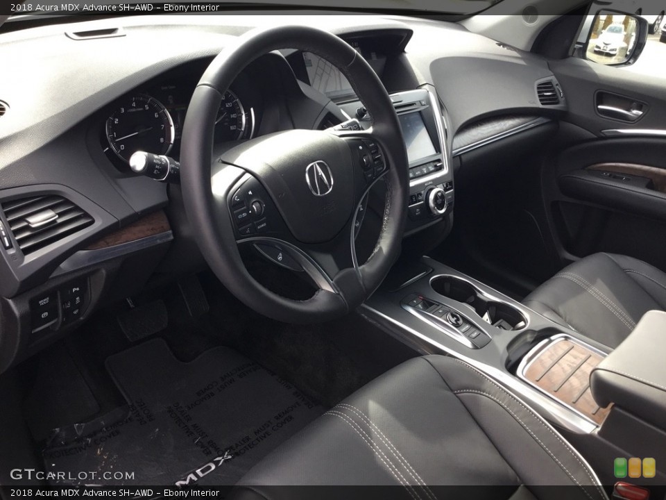 Ebony Interior Front Seat for the 2018 Acura MDX Advance SH-AWD #126030872