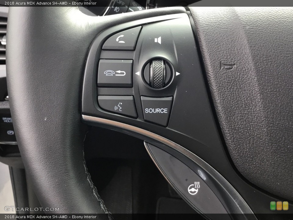 Ebony Interior Controls for the 2018 Acura MDX Advance SH-AWD #126031073
