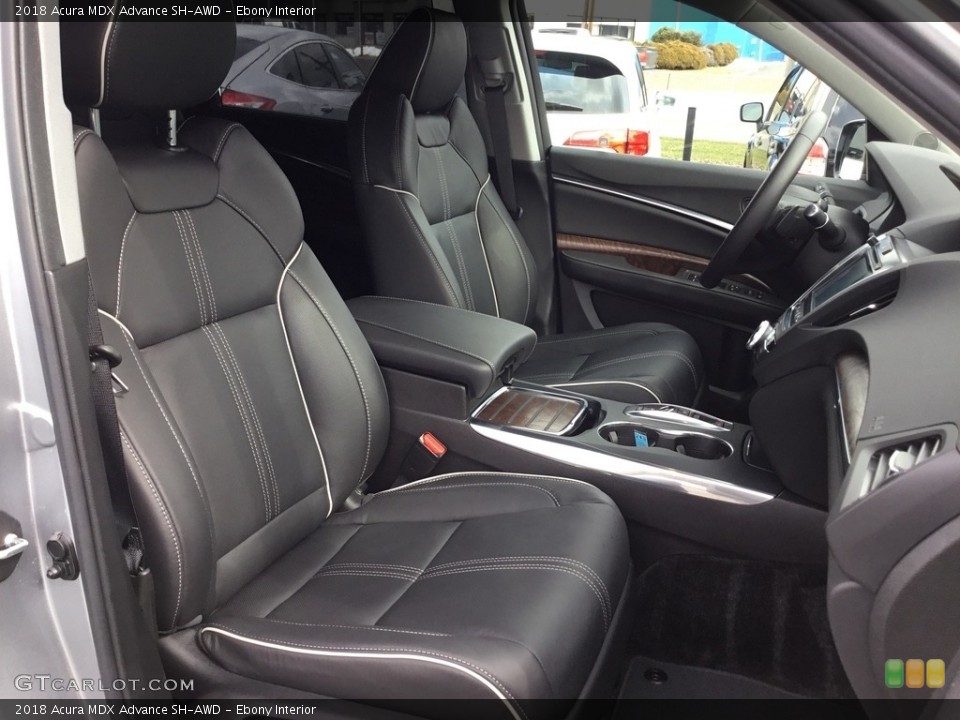 Ebony Interior Front Seat for the 2018 Acura MDX Advance SH-AWD #126031358