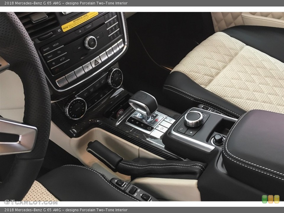 designo Porcelain Two-Tone Interior Transmission for the 2018 Mercedes-Benz G 65 AMG #126036419