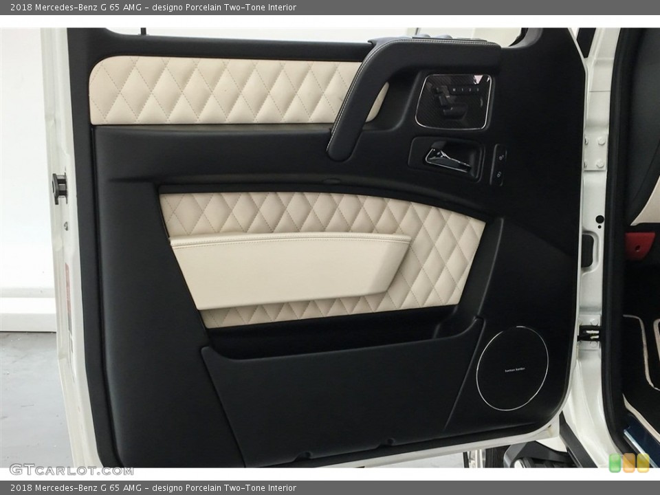 designo Porcelain Two-Tone Interior Door Panel for the 2018 Mercedes-Benz G 65 AMG #126036491