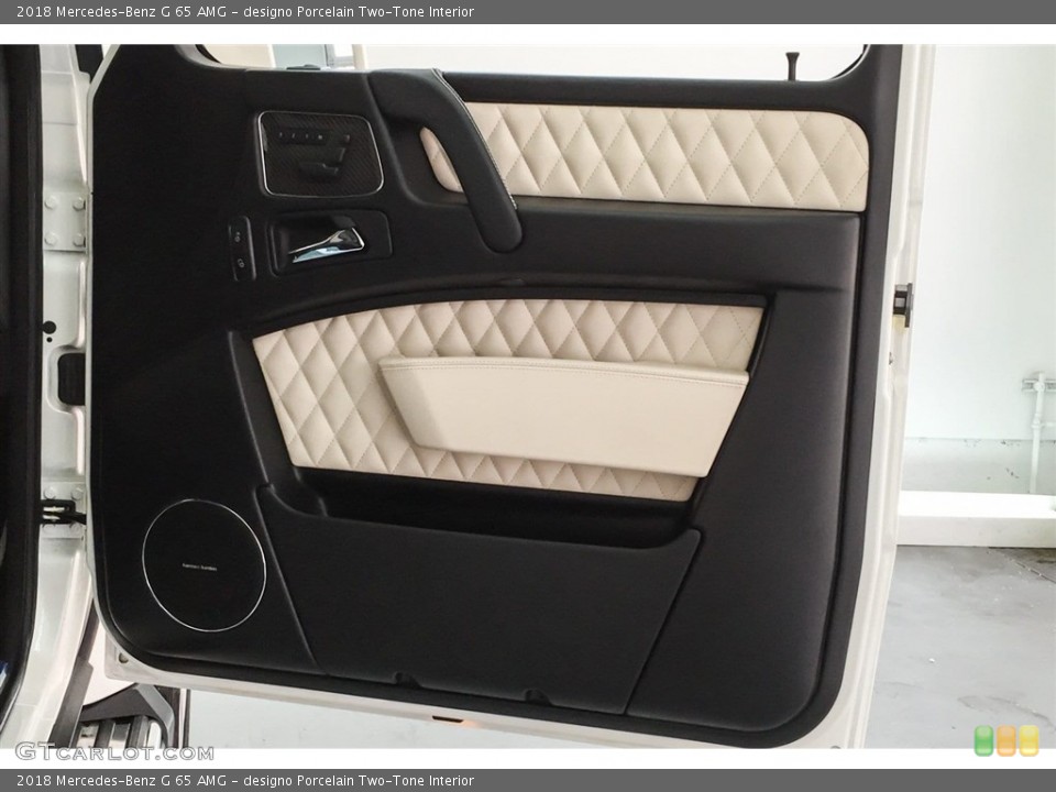designo Porcelain Two-Tone Interior Door Panel for the 2018 Mercedes-Benz G 65 AMG #126036605