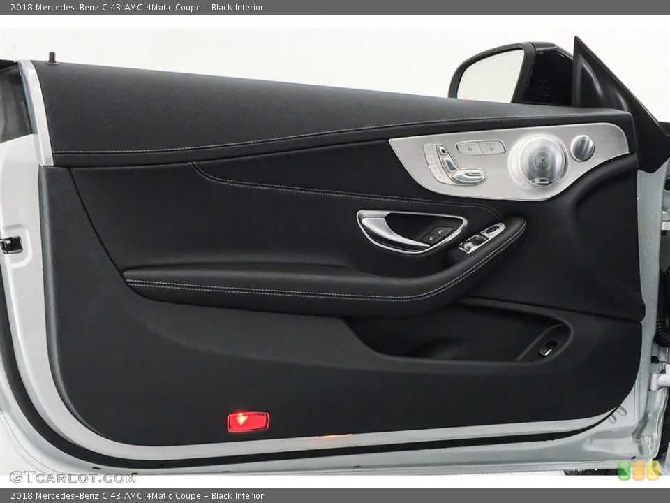 Black Interior Door Panel for the 2018 Mercedes-Benz C 43 AMG 4Matic Coupe #126037757