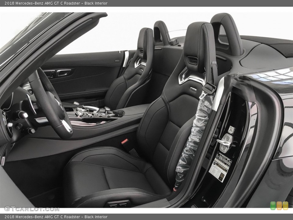 Black Interior Front Seat for the 2018 Mercedes-Benz AMG GT C Roadster #126039089