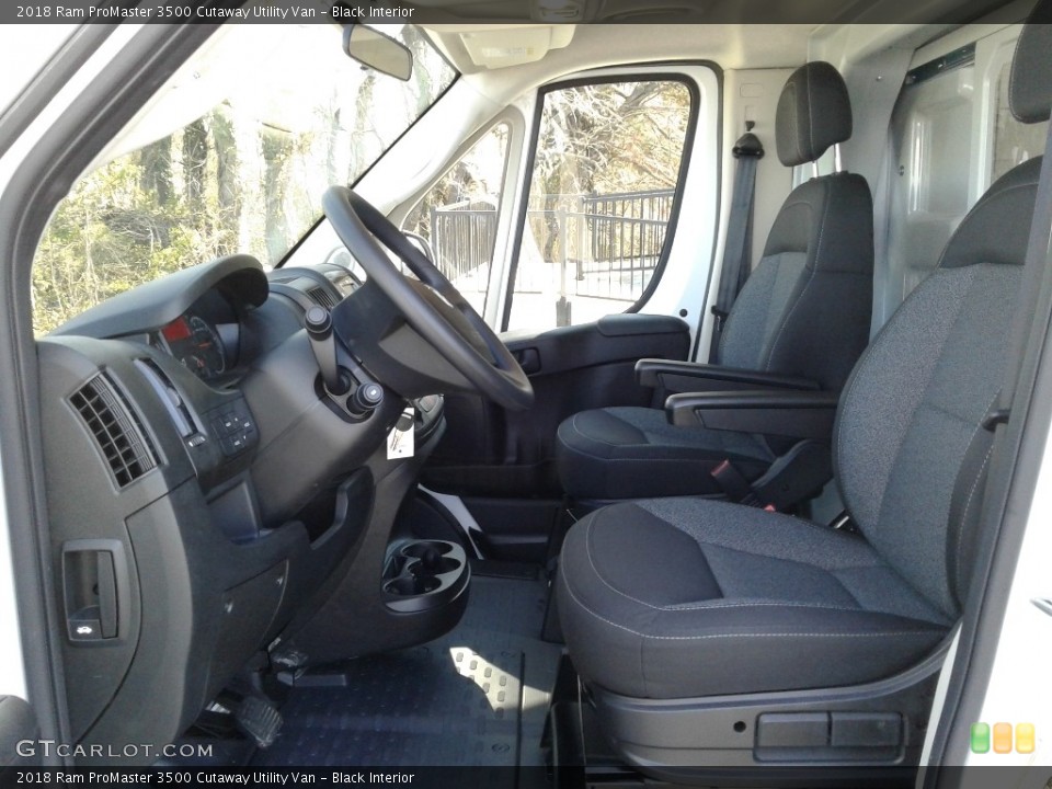 Black Interior Photo for the 2018 Ram ProMaster 3500 Cutaway Utility Van #126042158