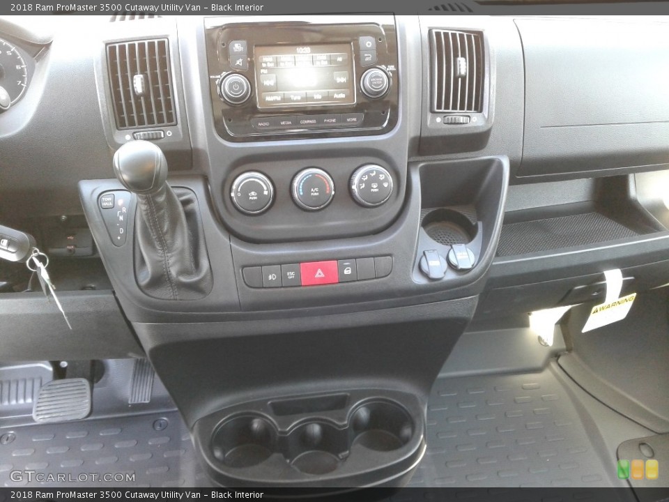 Black Interior Controls for the 2018 Ram ProMaster 3500 Cutaway Utility Van #126042410