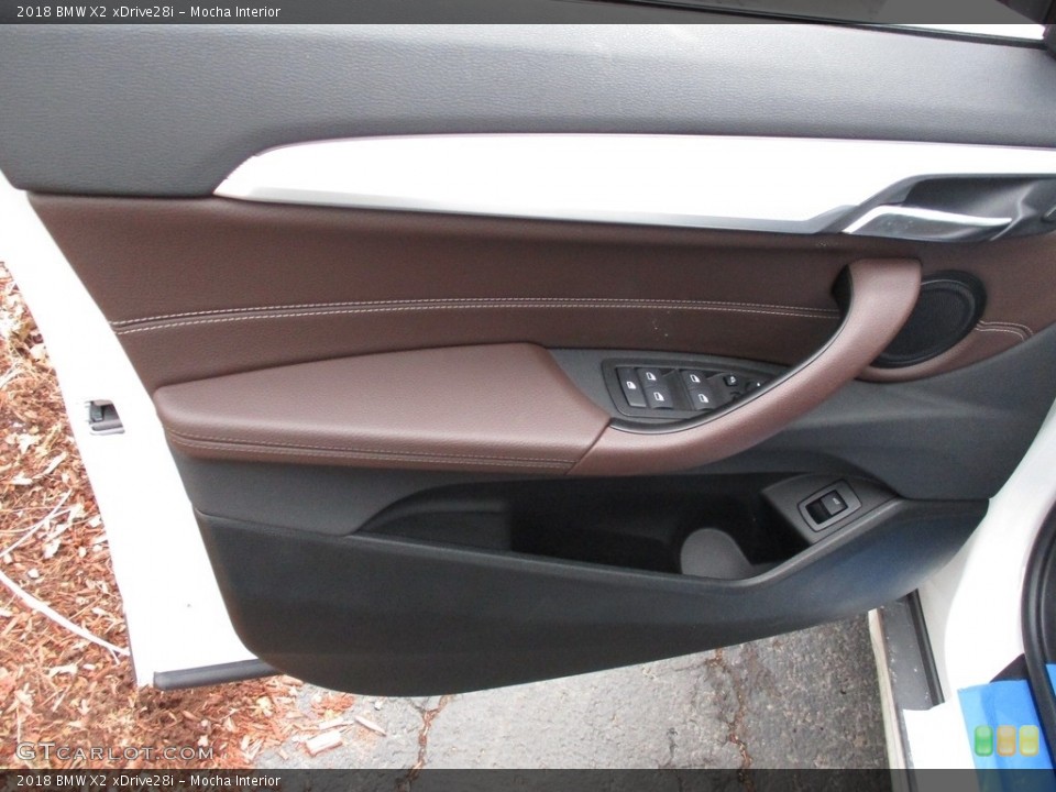 Mocha Interior Door Panel for the 2018 BMW X2 xDrive28i #126063890