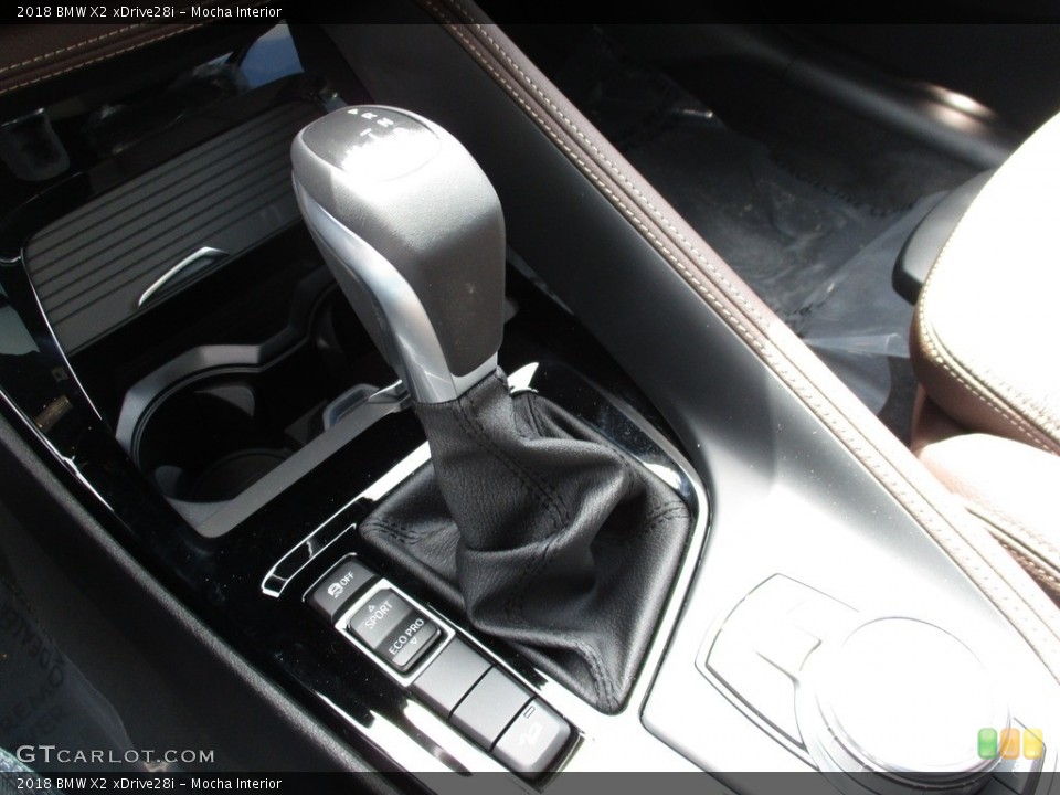 Mocha Interior Transmission for the 2018 BMW X2 xDrive28i #126064008