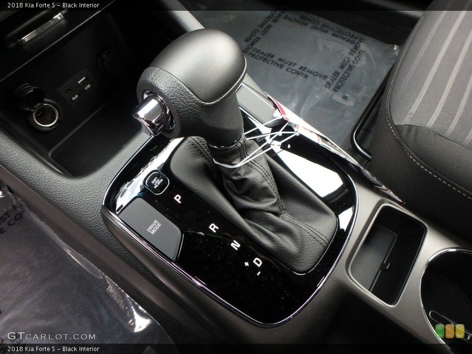 Black Interior Transmission for the 2018 Kia Forte S #126069200