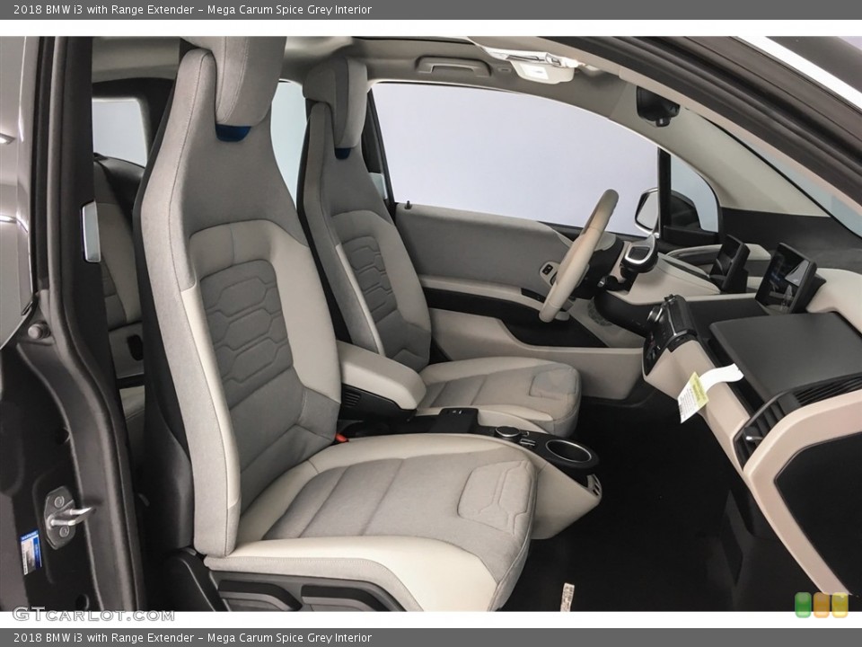 Mega Carum Spice Grey Interior Photo for the 2018 BMW i3 with Range Extender #126070583