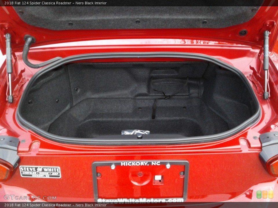 Nero Black Interior Trunk for the 2018 Fiat 124 Spider Classica Roadster #126073067