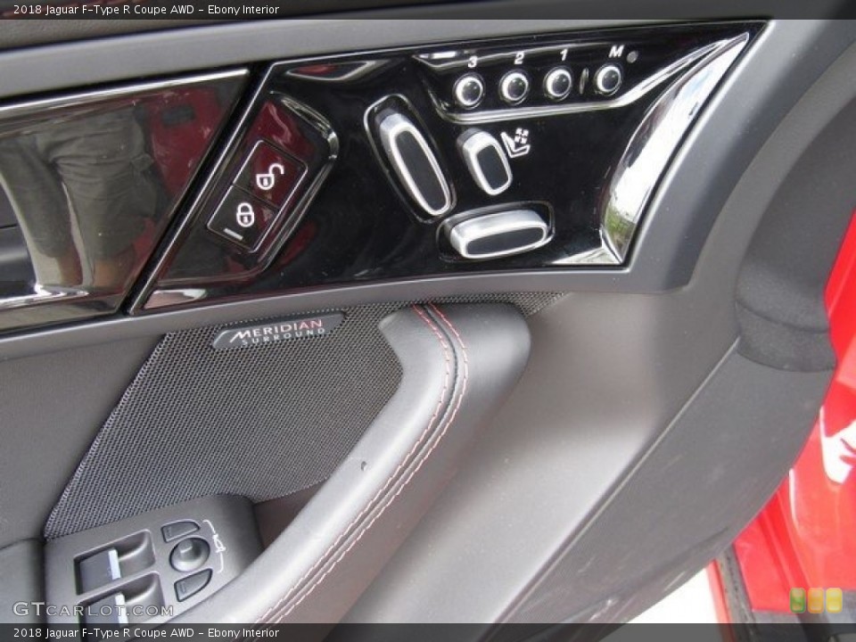 Ebony Interior Controls for the 2018 Jaguar F-Type R Coupe AWD #126076142