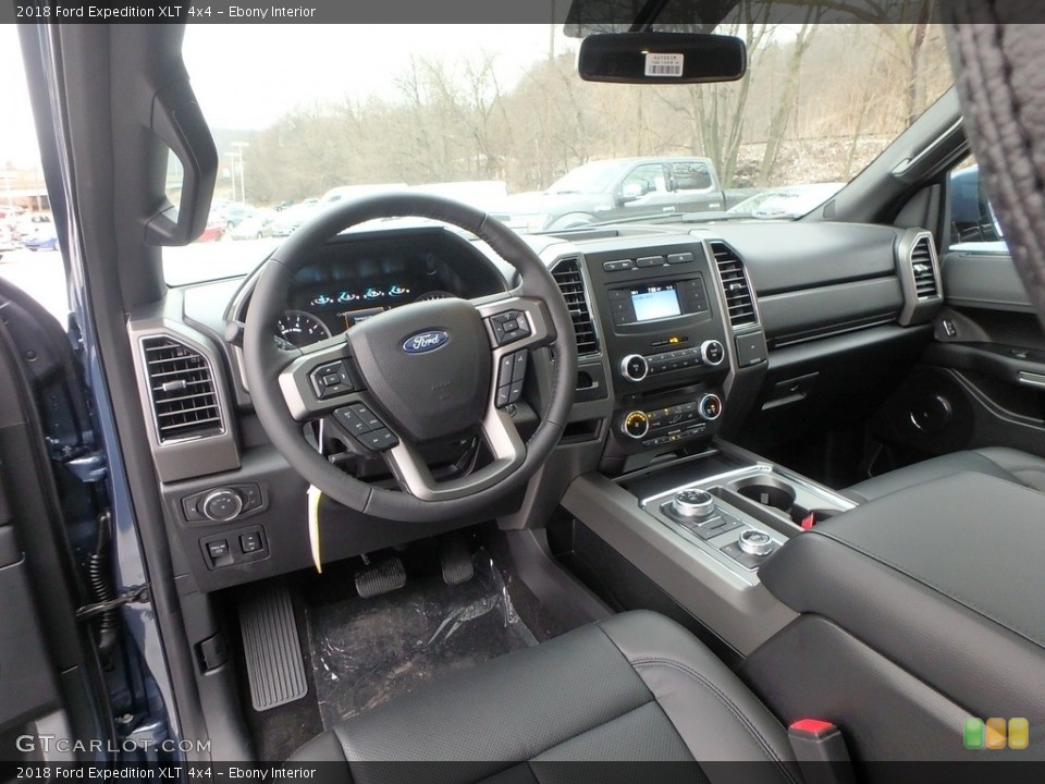 Ebony Interior Photo for the 2018 Ford Expedition XLT 4x4 #126103709