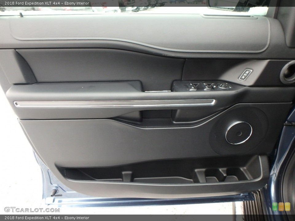 Ebony Interior Door Panel for the 2018 Ford Expedition XLT 4x4 #126103733