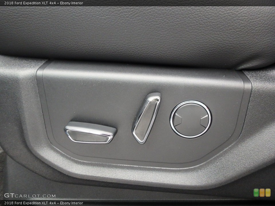 Ebony Interior Controls for the 2018 Ford Expedition XLT 4x4 #126103760