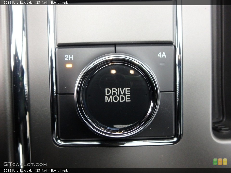 Ebony Interior Controls for the 2018 Ford Expedition XLT 4x4 #126103847