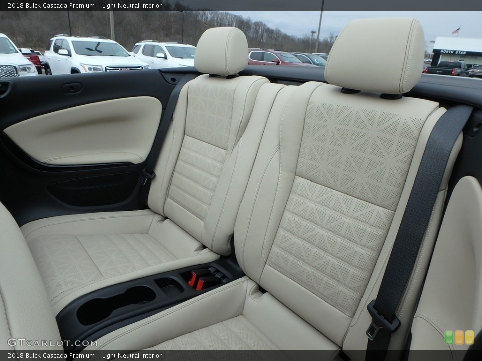 Light Neutral Interior Rear Seat for the 2018 Buick Cascada Premium #126127475