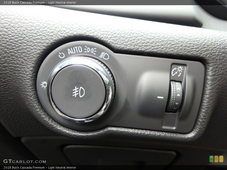 Light Neutral Interior Controls for the 2018 Buick Cascada Premium #126127715